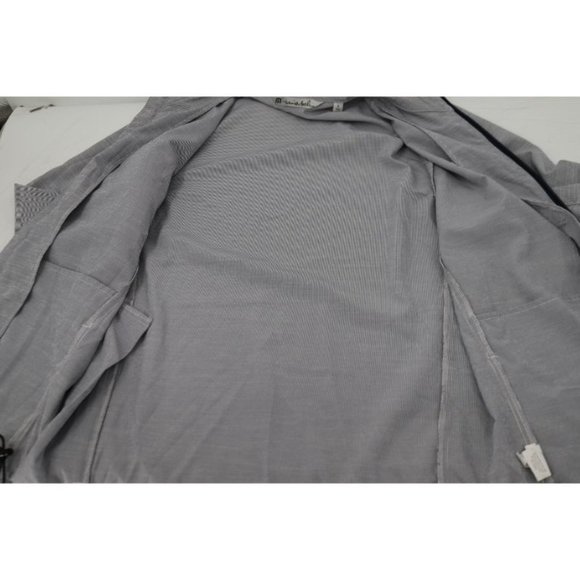 Travis Mathew Jacket Mens Medium Long Sleeve Striped Full Zip Golf casual pocket - Picture 11 of 16